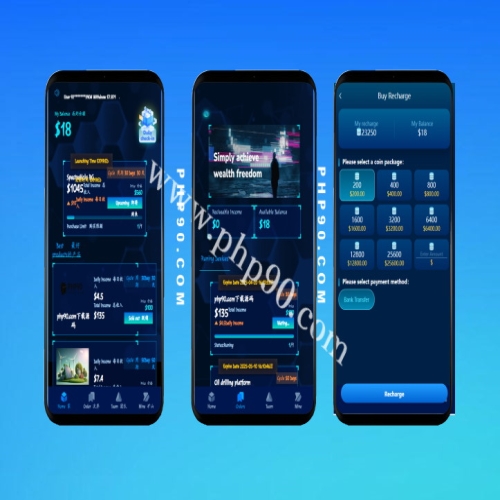 3D Holovision能源產(chǎn)品投資理財(cái)源碼完整版本